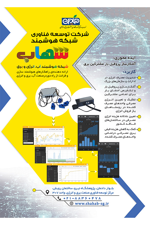 هوشمند شهاب - شرکت توسعه فناوری شبکه هوشمند شهاب